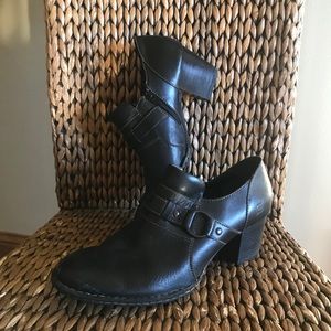 Born black booties Size 11